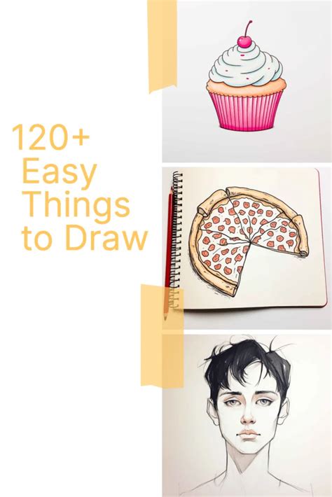 easy drawing living things|120 + Easy Things to Draw: Fun and Simple Ideas .